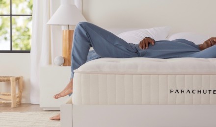 man laying on mattress