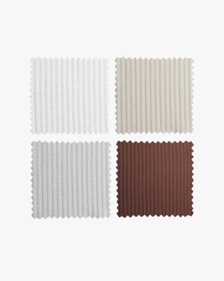 White Matelasse Coverlet Fabric Swatch