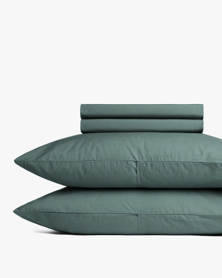 Agave Percale Sheet Set