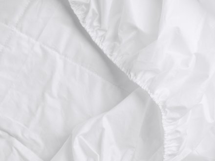 Close Up Of Cotton Mattress Protector