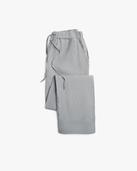 Slate Blue Womens Linen Pant