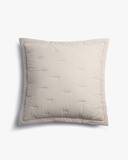 Bone Essential Cotton Euro Sham