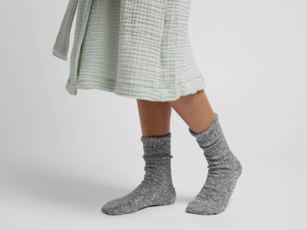 Cotton Marled Socks