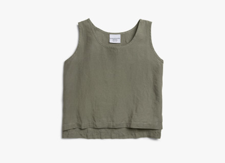 Womens Linen Tank