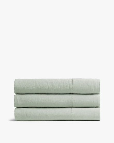 Sage Heirloom TENCEL™ Linen Top Sheet