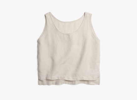 Womens Linen Tank Product Image