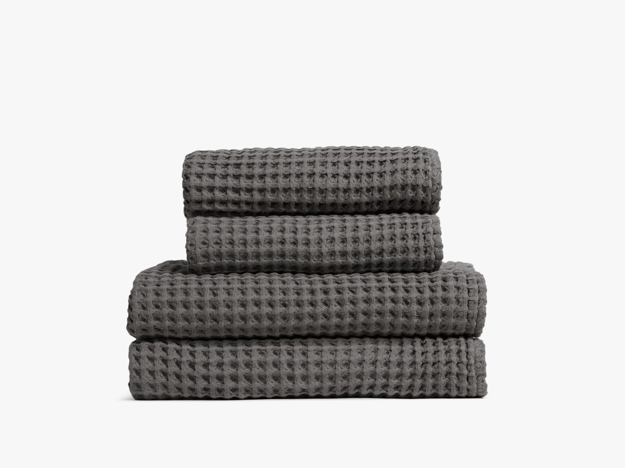 Waffle Weave Textured Microfiber Towels - 18 x 24 S-23384 - Uline