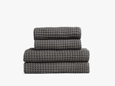Charcoal Waffle Towels Product Image