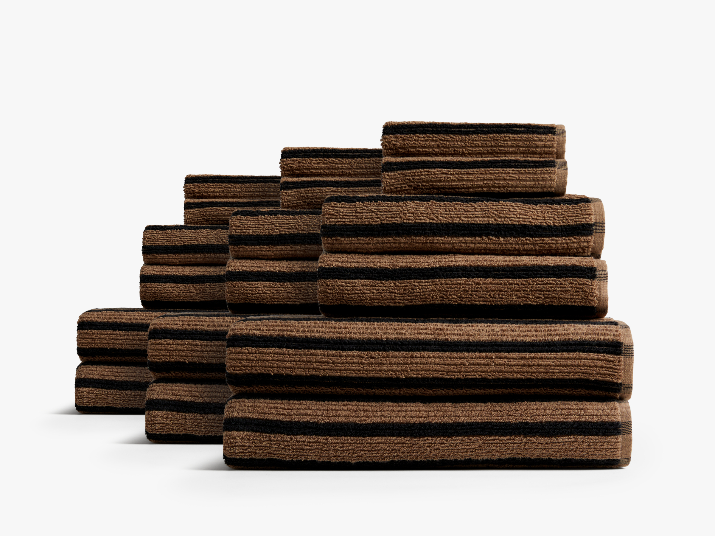 6+6 Organic Resort Stripe Bath Bundle | Parachute