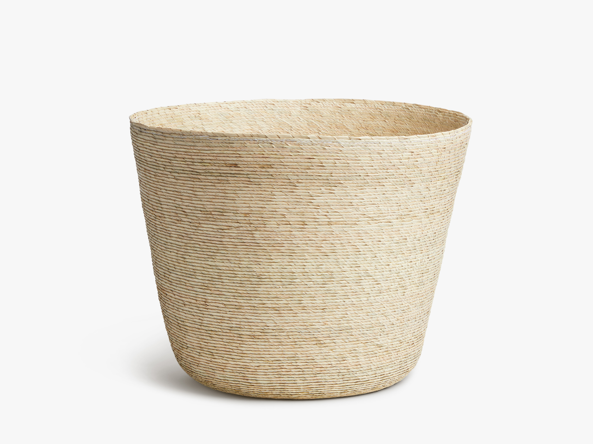 Nesting Palm Leaf Natural Storage Basket