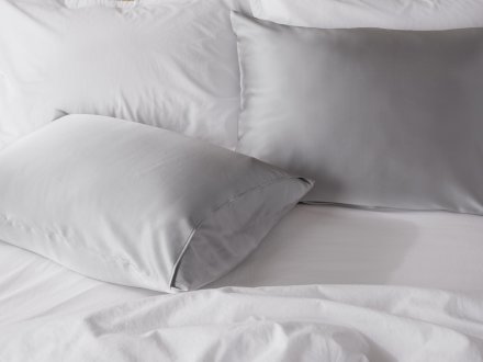 Silk Pillowcase Shown In A Room