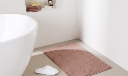 clay bath rug 