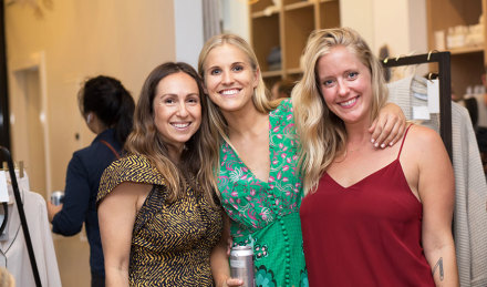 Women smiling for a photo 