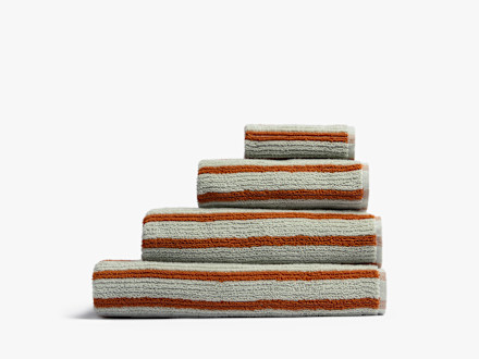 Organic Resort Stripe Towels