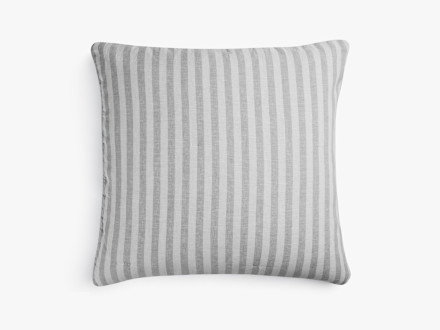 Striped Linen Euro Sham Product Image