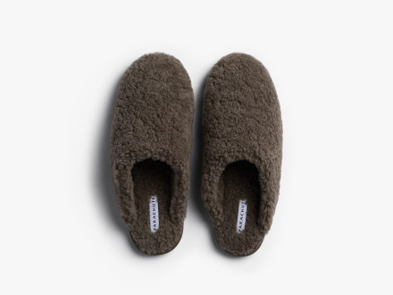 Shearling Wool Clogs