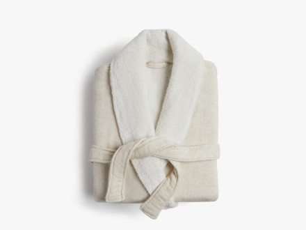 Organic Gauze Terry Robe