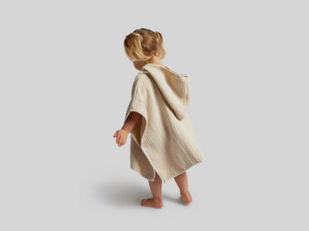 Toddler Cloud Cotton Beach Cover Up