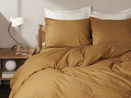 Brushed Cotton Duvet Cover Shown In A Room