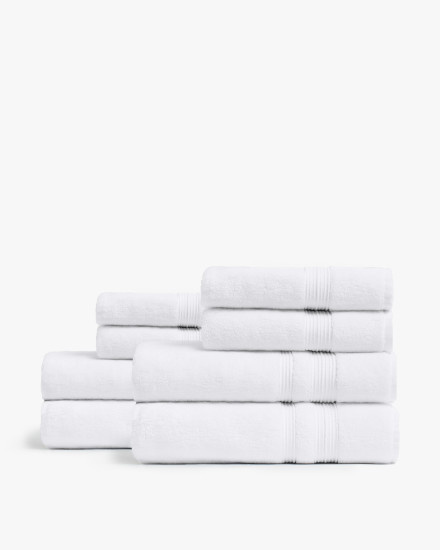 White 4 4 Classic Turkish Cotton Bath Bundle