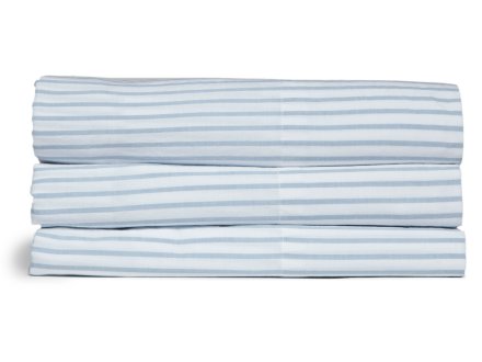 Striped Percale Top Sheet