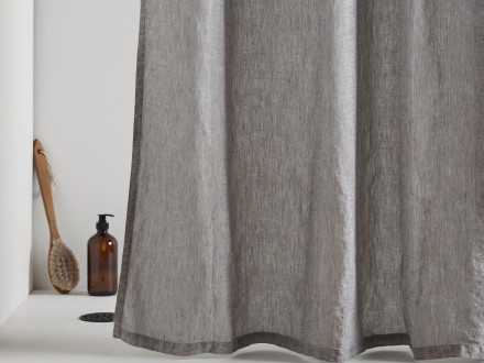 Linen Shower Curtain