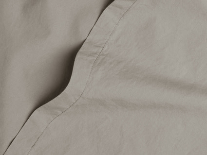 percale-pillowcase-set putty detail 0773