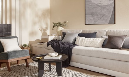 well-decorated living room 