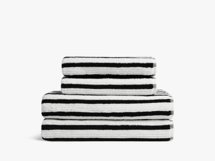 Organic Resort Stripe Towels