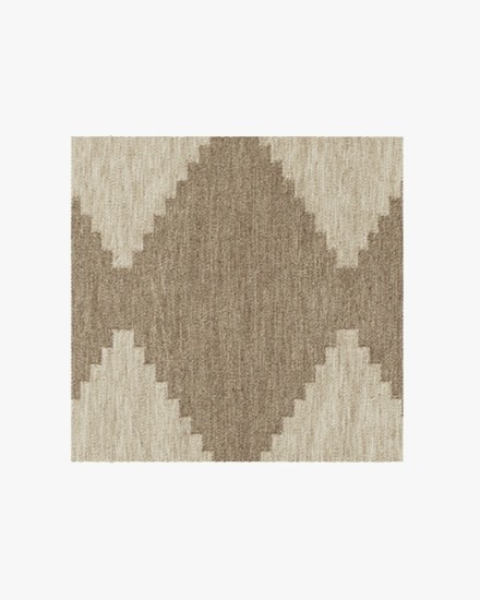 Medallion Wool Kilim Rug Swatch