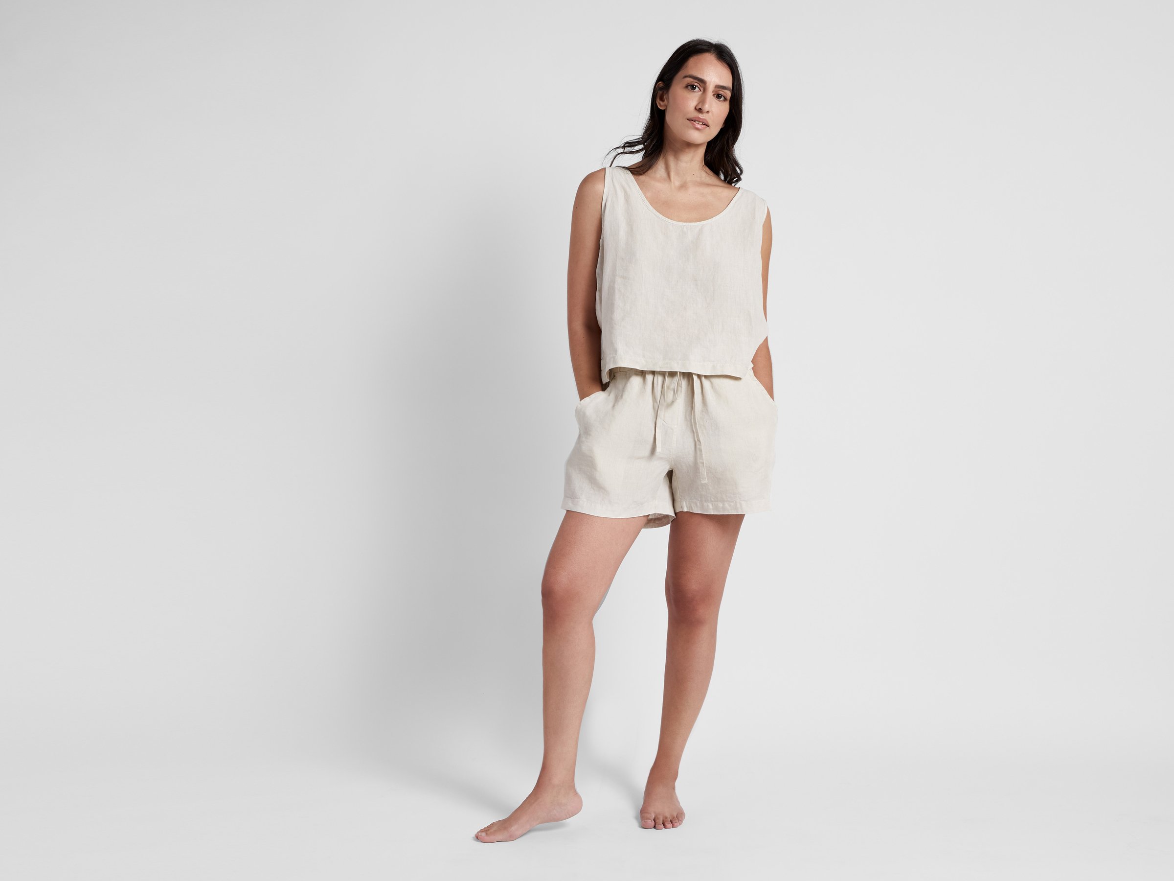 Palmer Linen Short - Breathable Women's Linen Shorts