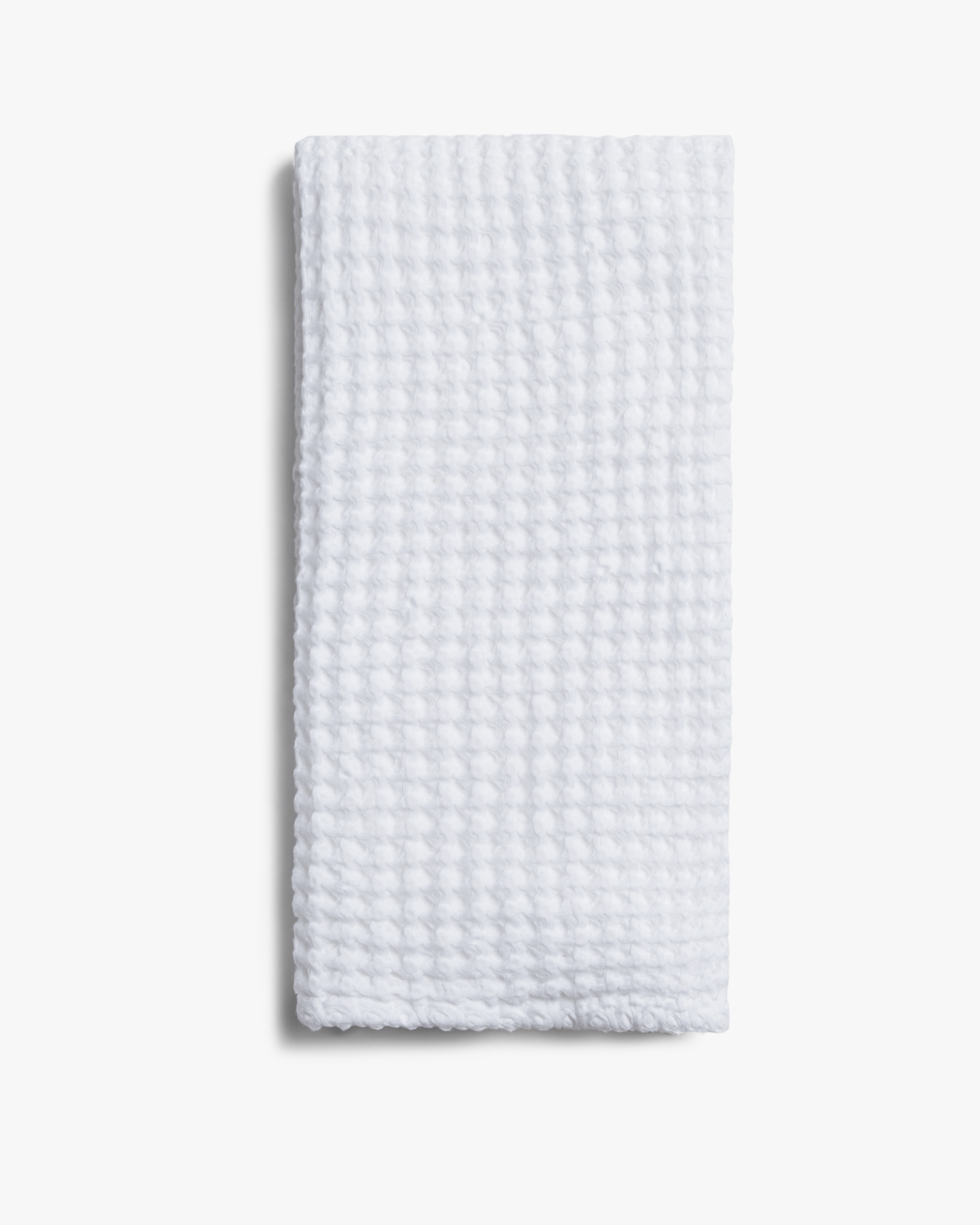 Parachute Turkish Cotton Waffle Hand Towel in White