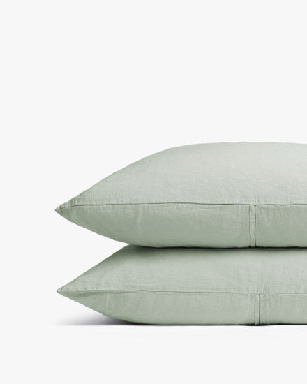 Sage Heirloom TENCEL™ Linen Pillowcase Set