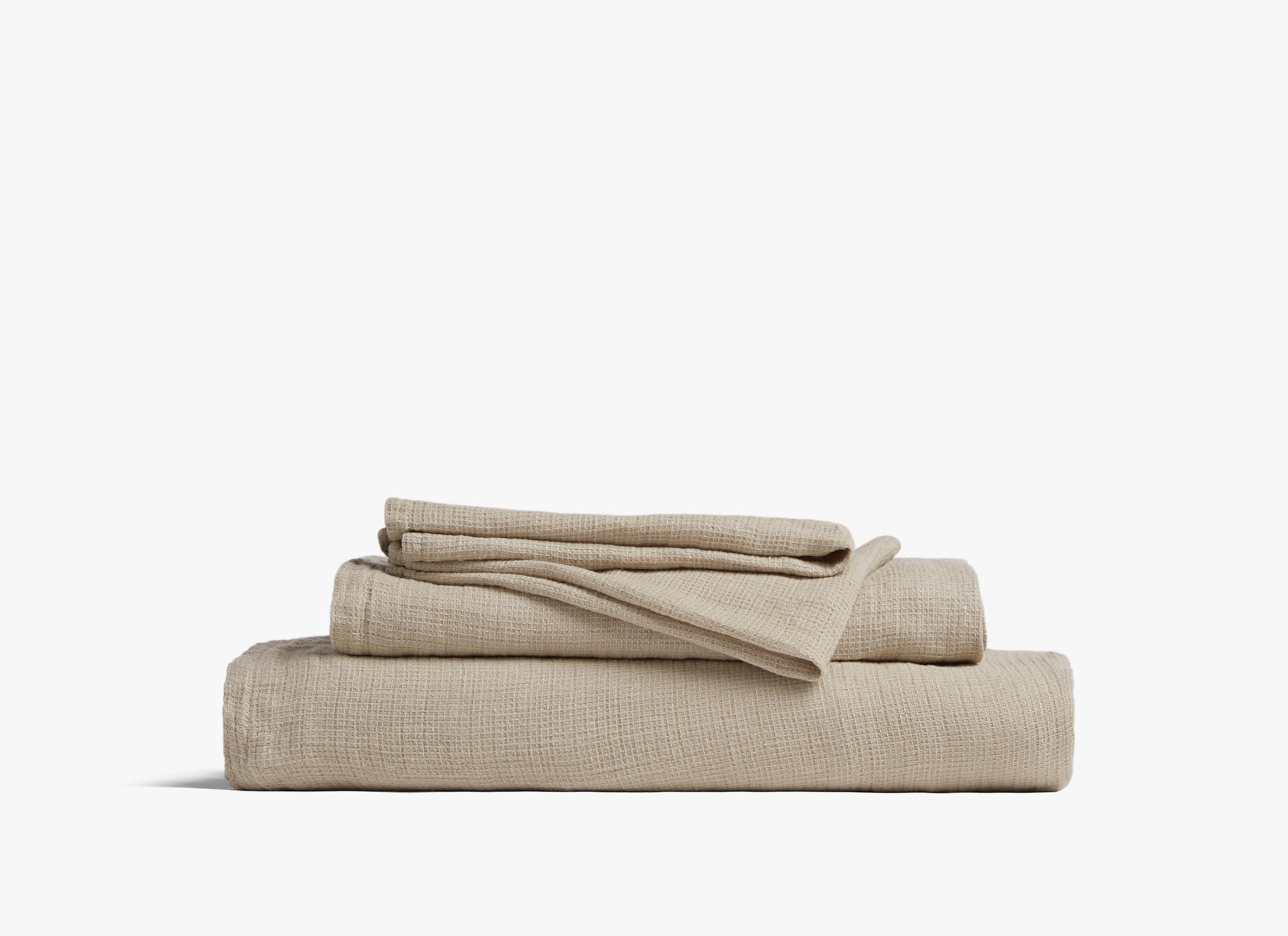 Natural Linen Waffle Tabletop Collection Product Image