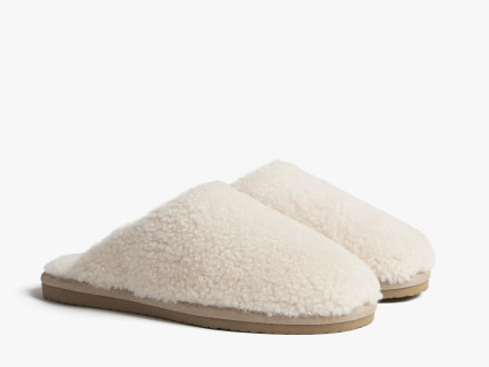 Shearling Wool Clogs