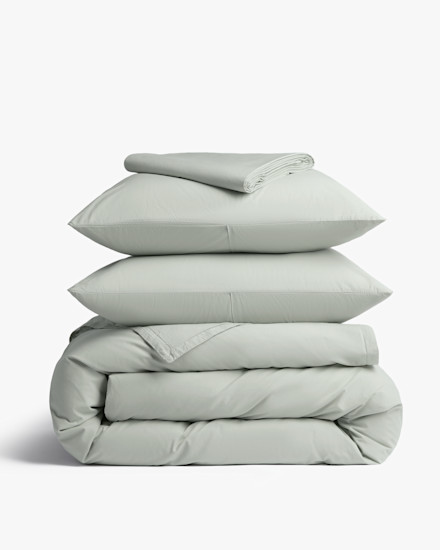 Sage Percale Venice Set