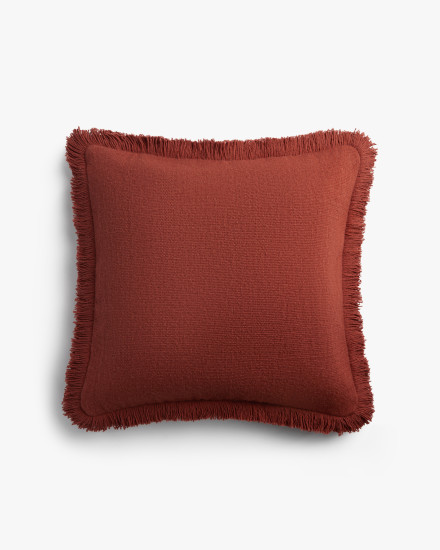 Canyon Fringe Wool Pillow Cover