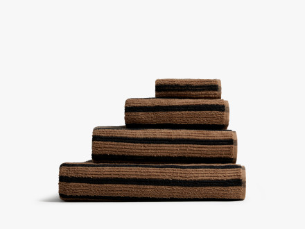 Organic Resort Stripe Towels