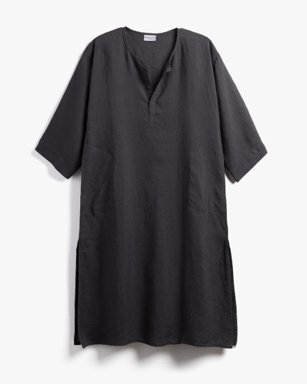 Coal Linen House Dress