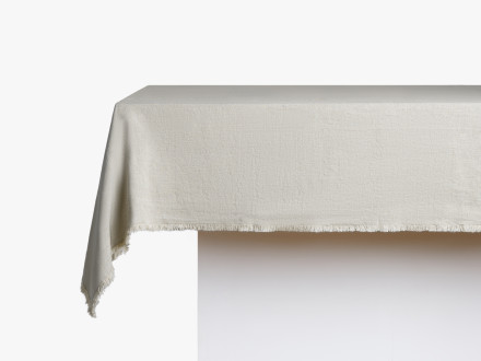 Linen Fringe Tablecloth