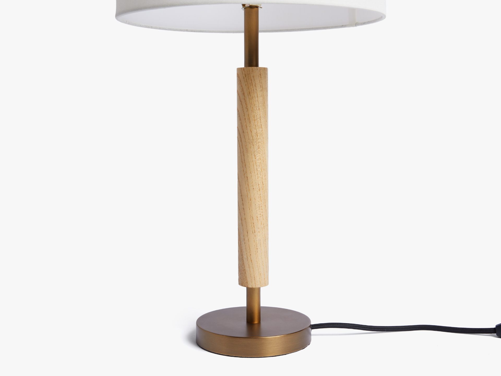 Oak Table Lamp