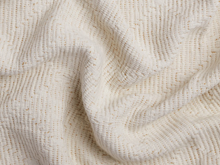 Close Up Of Linea Cotton Coverlet