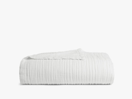 Cloud Linen Gauze Bed Blanket