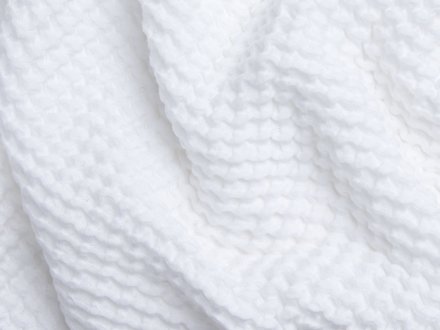 Parachute Turkish Cotton Waffle Hand Towel in White