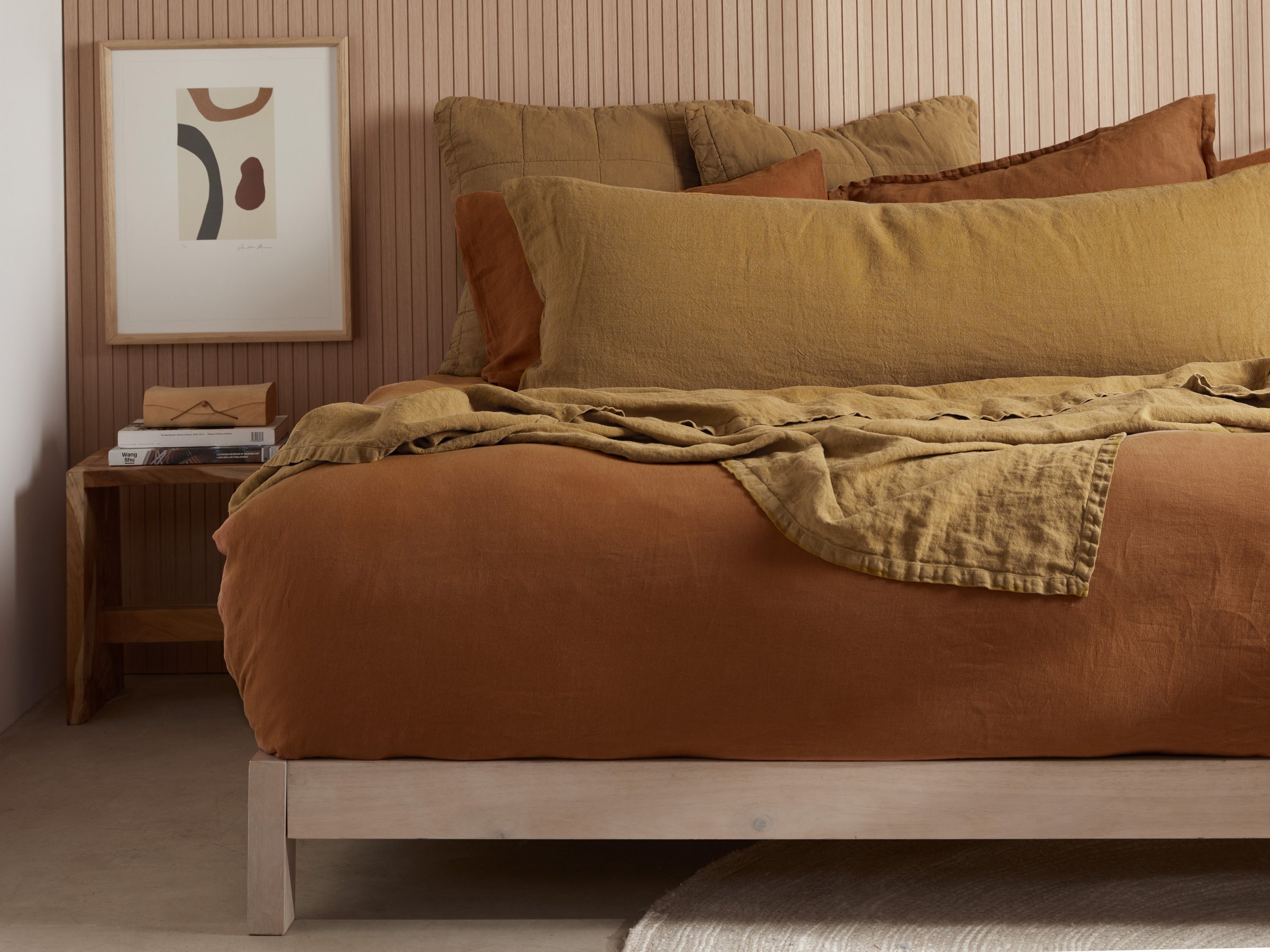The Linen Body Pillow 22x54