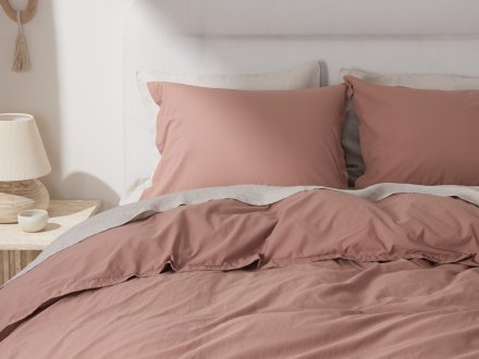 Percale Duvet Cover Set Shown In A Room