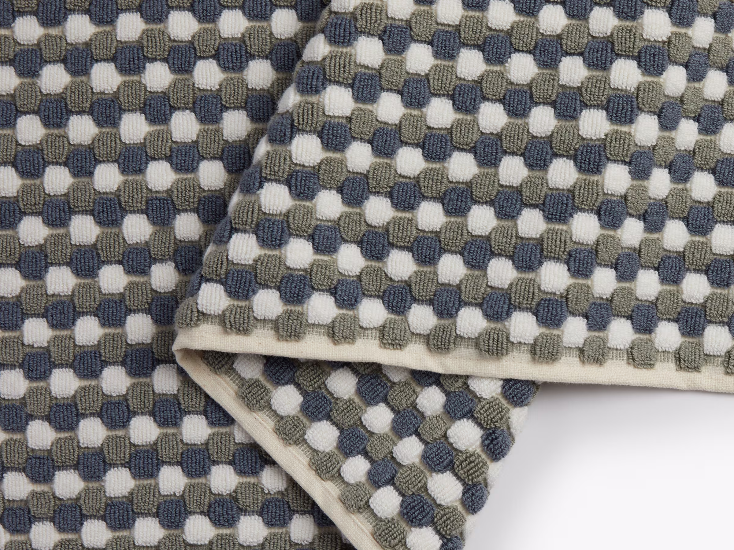 Parachute Home | Organic Mosaic Tub Mat | Moss and Dusk