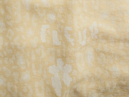 Le FLEUR Camo Linen Top Sheet