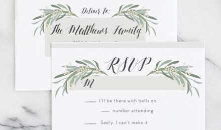 Wedding RSVP cards