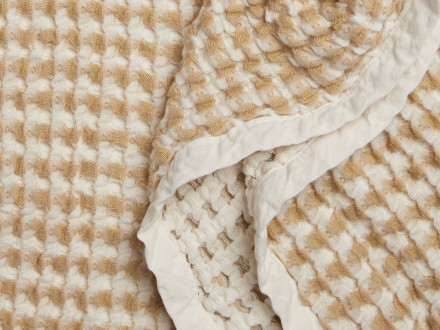 Waffle Cotton Throw